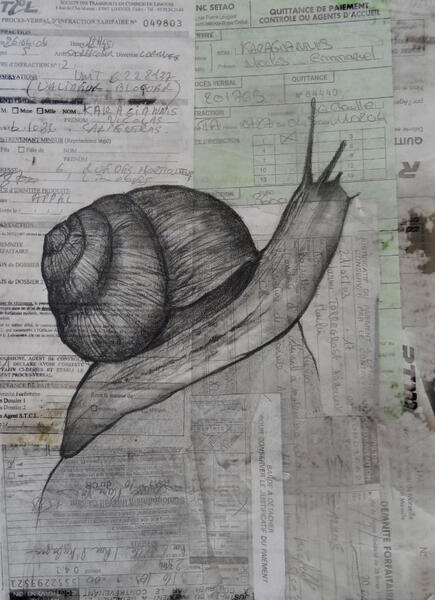 NicolasKaragiannis, art contemporain, artiste peintre, création artistique | Contemporary art, painter, artistic creation, dessins contravention animaux