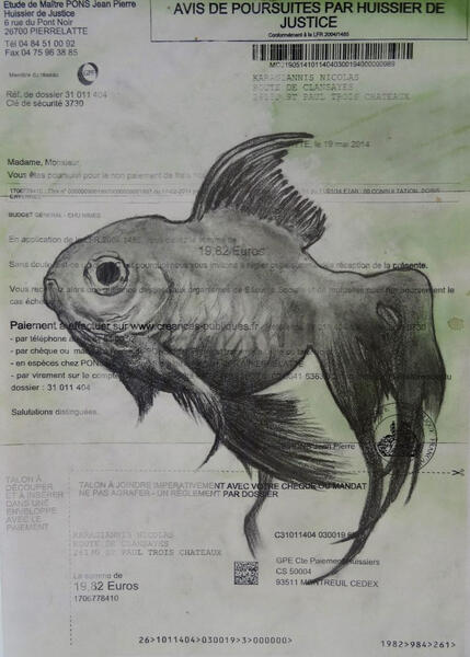 NicolasKaragiannis, art contemporain, artiste peintre, création artistique | Contemporary art, painter, artistic creation, dessins contravention animaux